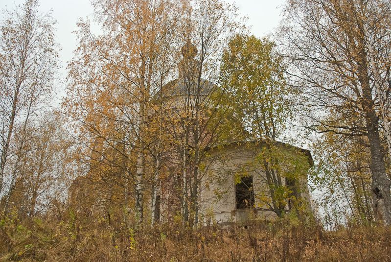 Церковь Преображения Господня, Шалгободуновский погост (Кирилловский район, Вологодская область). фасады