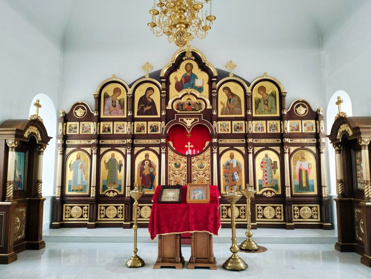 Абалакский Знаменский монастырь. Церковь Новомучеников и исповедников Церкви Русской, Абалак (Тобольский район и г. Тобольск, Тюменская область). интерьер и убранство