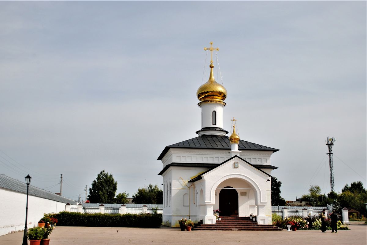 фасады. Абалакский Знаменский монастырь. Церковь Новомучеников и исповедников Церкви Русской, Абалак (Тобольский район и г. Тобольск, Тюменская область)