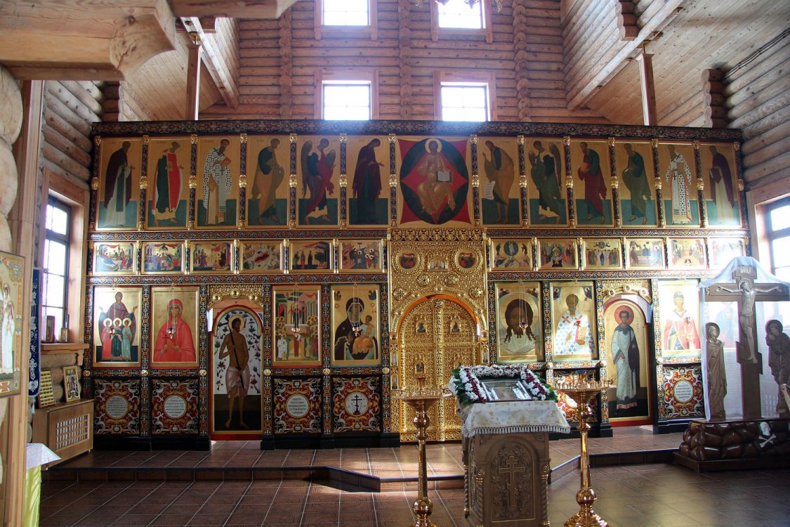 Церковь Николая Чудотворца, Архангельское (Хохольский район, Воронежская область). интерьер и убранство