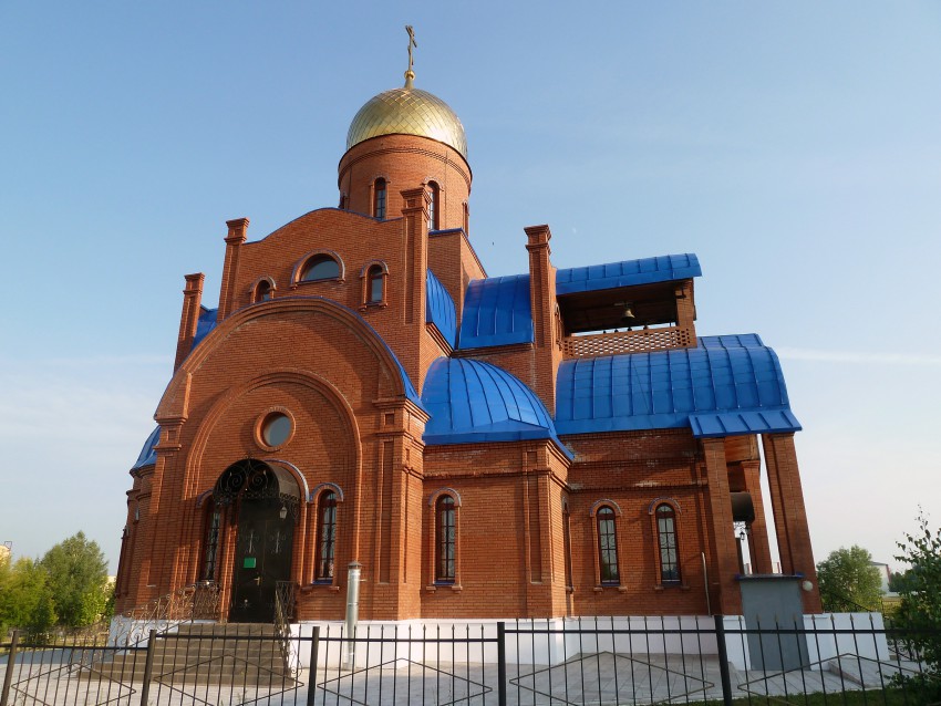 Рощинский. Церковь Николая Чудотворца. фасады