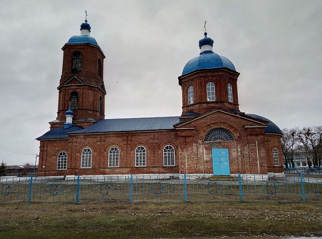 Сухая Вязовка. Церковь Димитрия Солунского. фасады