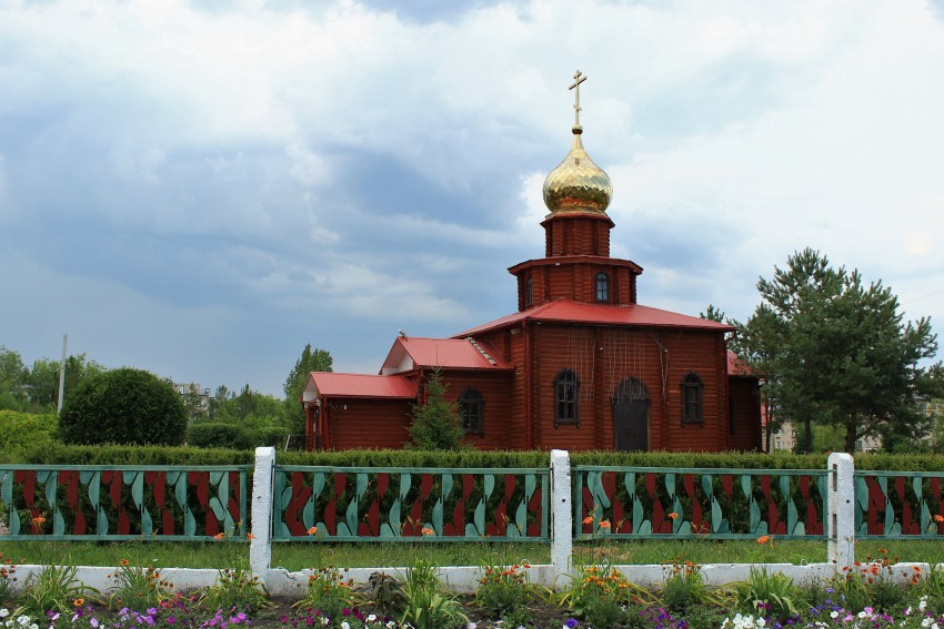 Церковь Георгия Победоносца, Сызрань (Сызрань, город, Самарская область). общий вид в ландшафте