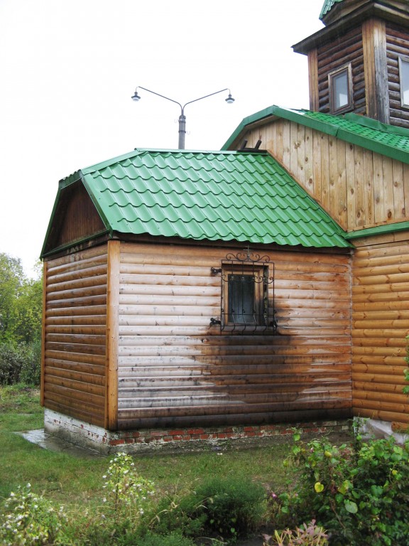 Сызрань. Церковь Пантелеимона Целителя при Центральной городской больнице. архитектурные детали, Апсида церкви