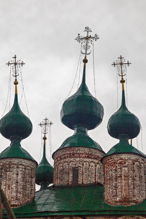 Сербилово. Спасо-Кукоцкий монастырь. Собор Спаса Преображения. архитектурные детали