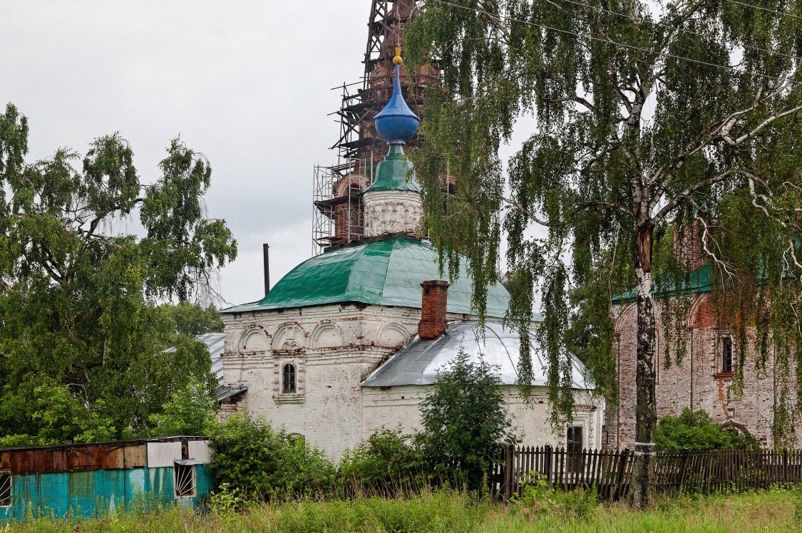 Спасо-Кукоцкий монастырь. Церковь Введения во храм Пресвятой Богородицы, Сербилово (Гаврилово-Посадский район, Ивановская область). фасады