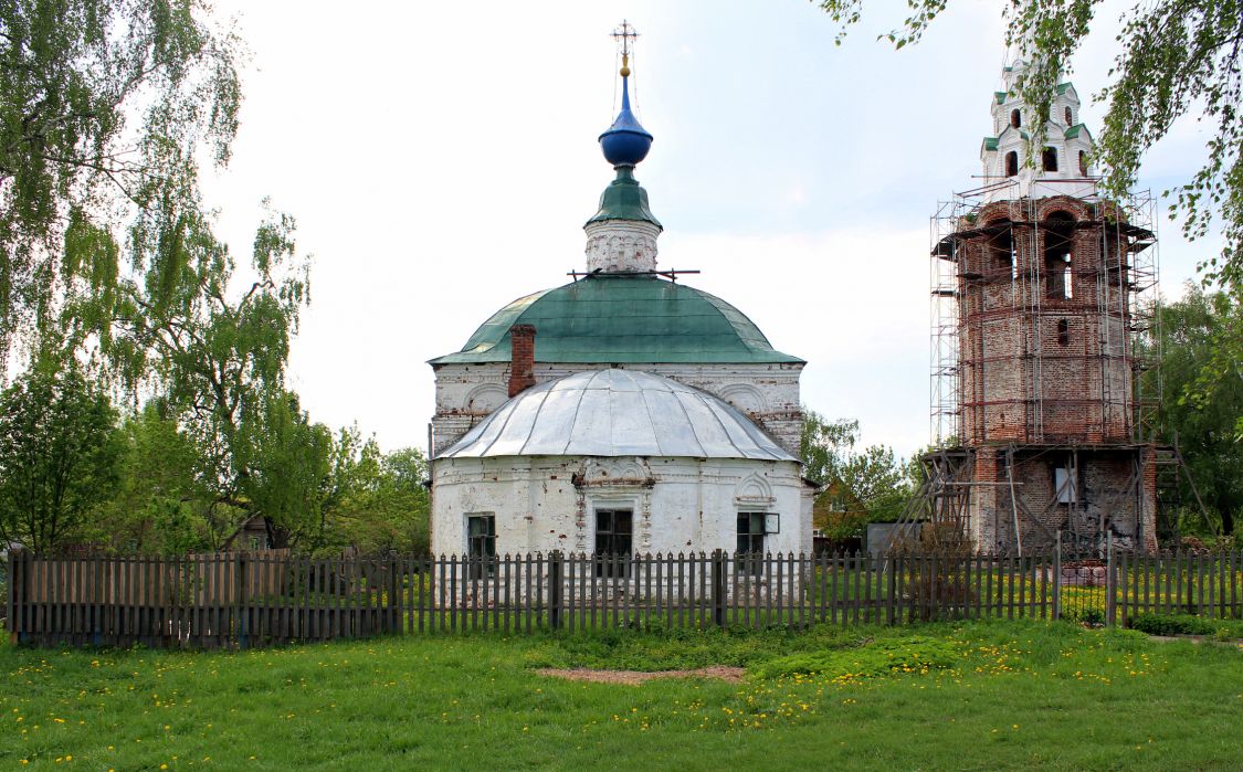 Сербилово. Спасо-Кукоцкий монастырь. Церковь Введения во храм Пресвятой Богородицы. фасады