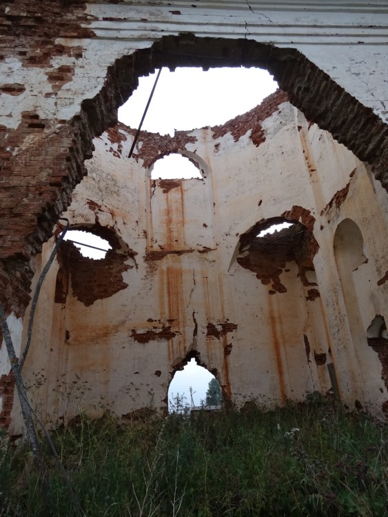 Церковь Петра и Павла, Петровское (Петропавловский Талицкий погост) (Кирилловский район, Вологодская область). интерьер и убранство