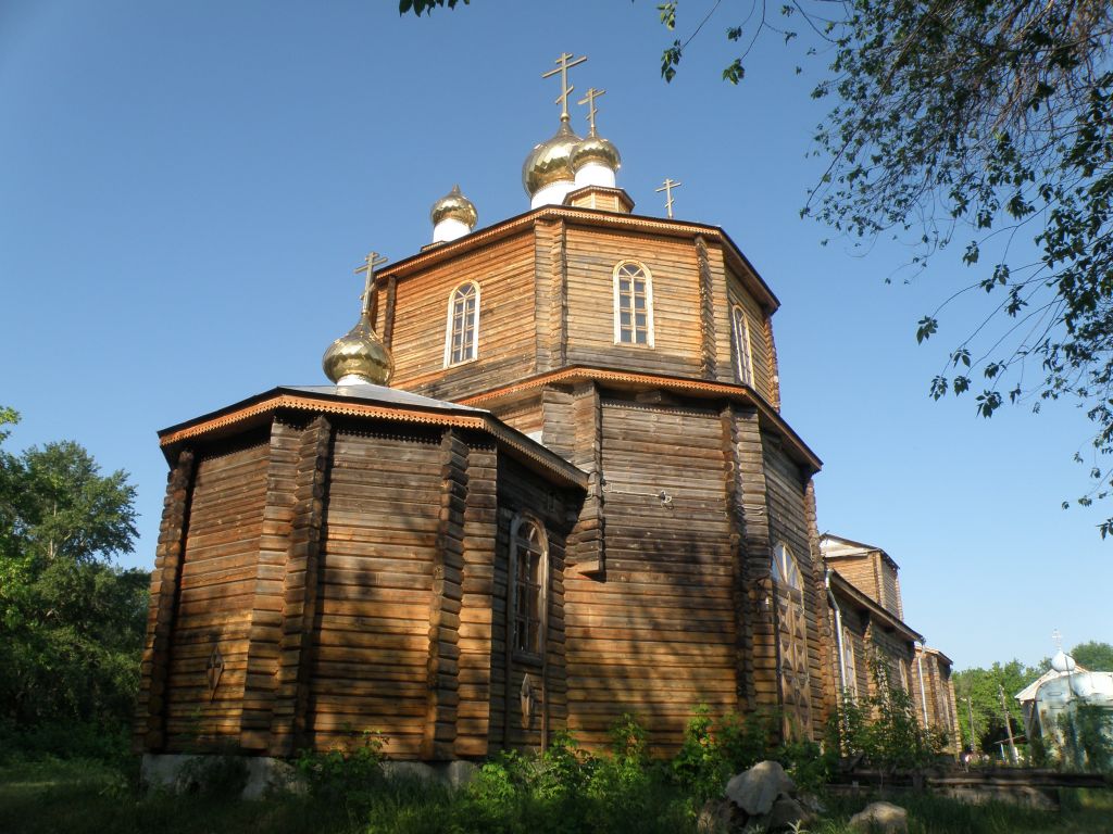 Церковь Феодоровской иконы Божией Матери, Новокашпирский (Сызрань, город, Самарская область). фасады