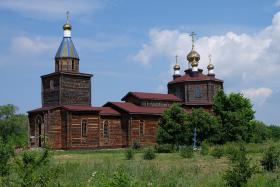 Новокашпирский. Церковь Феодоровской иконы Божией Матери