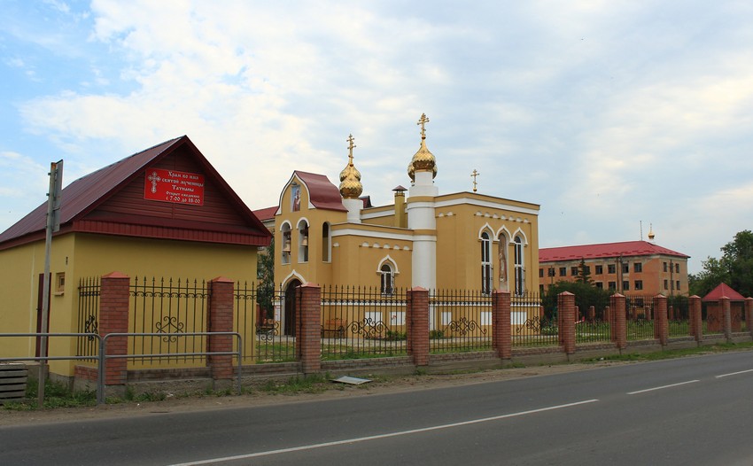 Церковь Татианы, Сызрань (Сызрань, город, Самарская область). общий вид в ландшафте