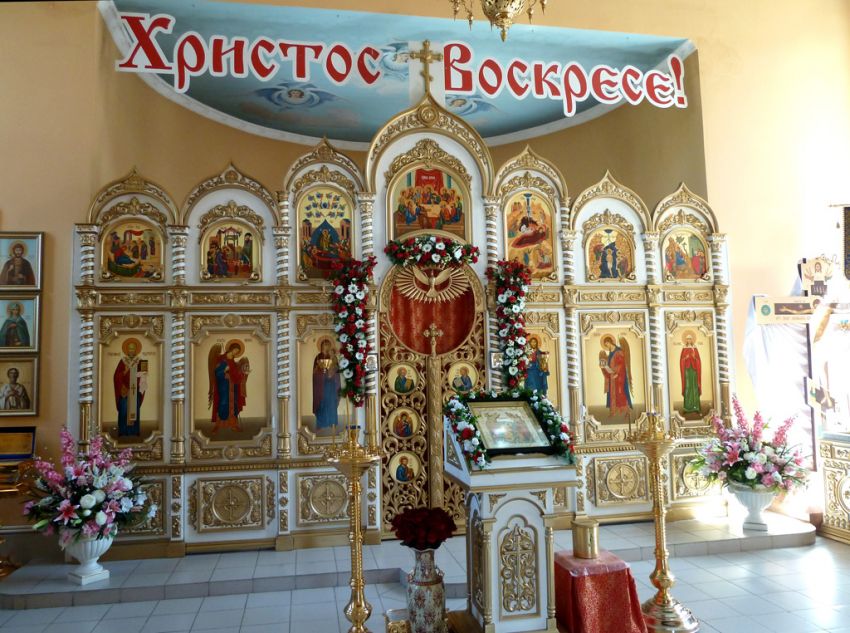 Церковь Татианы, Сызрань (Сызрань, город, Самарская область). интерьер и убранство, Иконостас Татьянинской церкви