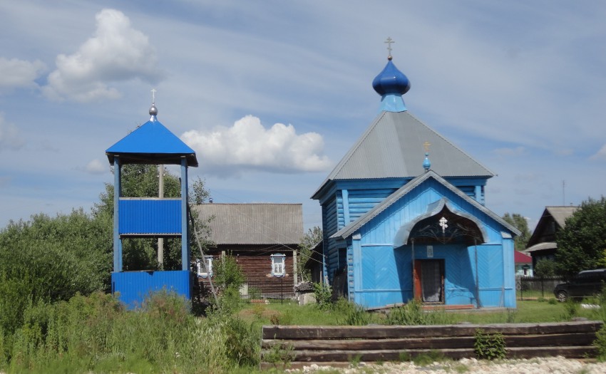 Огибное. Церковь Покрова Пресвятой Богородицы. фасады