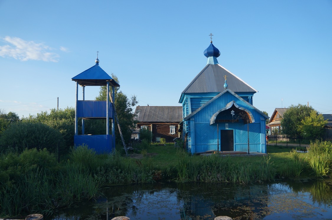 Огибное. Церковь Покрова Пресвятой Богородицы. фасады