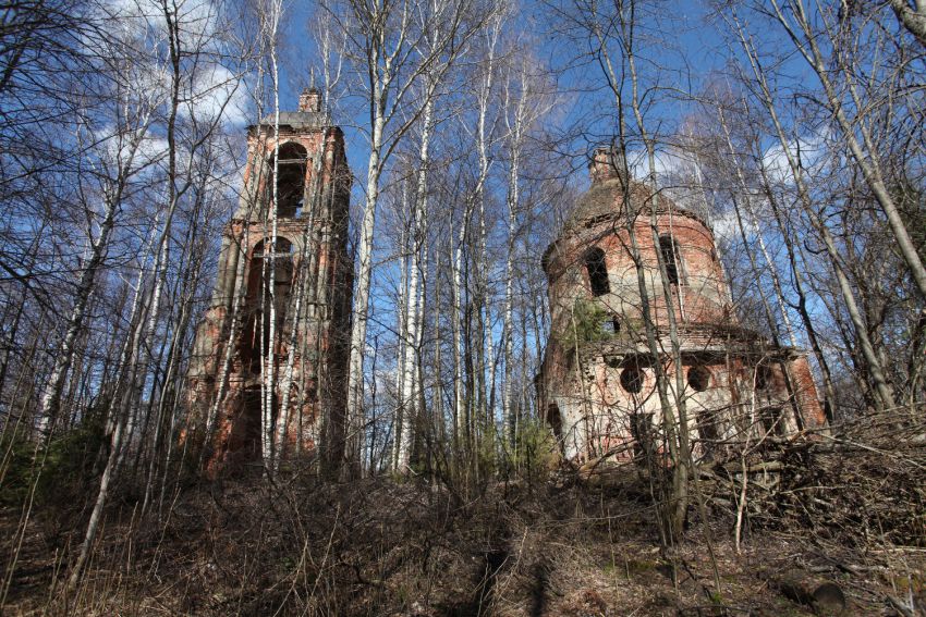 Георгиевский Погост, урочище. Церковь Георгия Победоносца. фасады