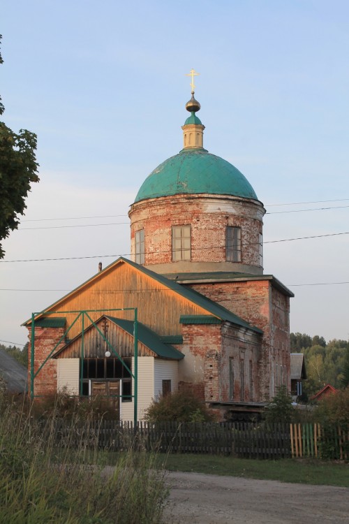 Богородское. Церковь Казанской иконы Божией Матери (новая). фасады