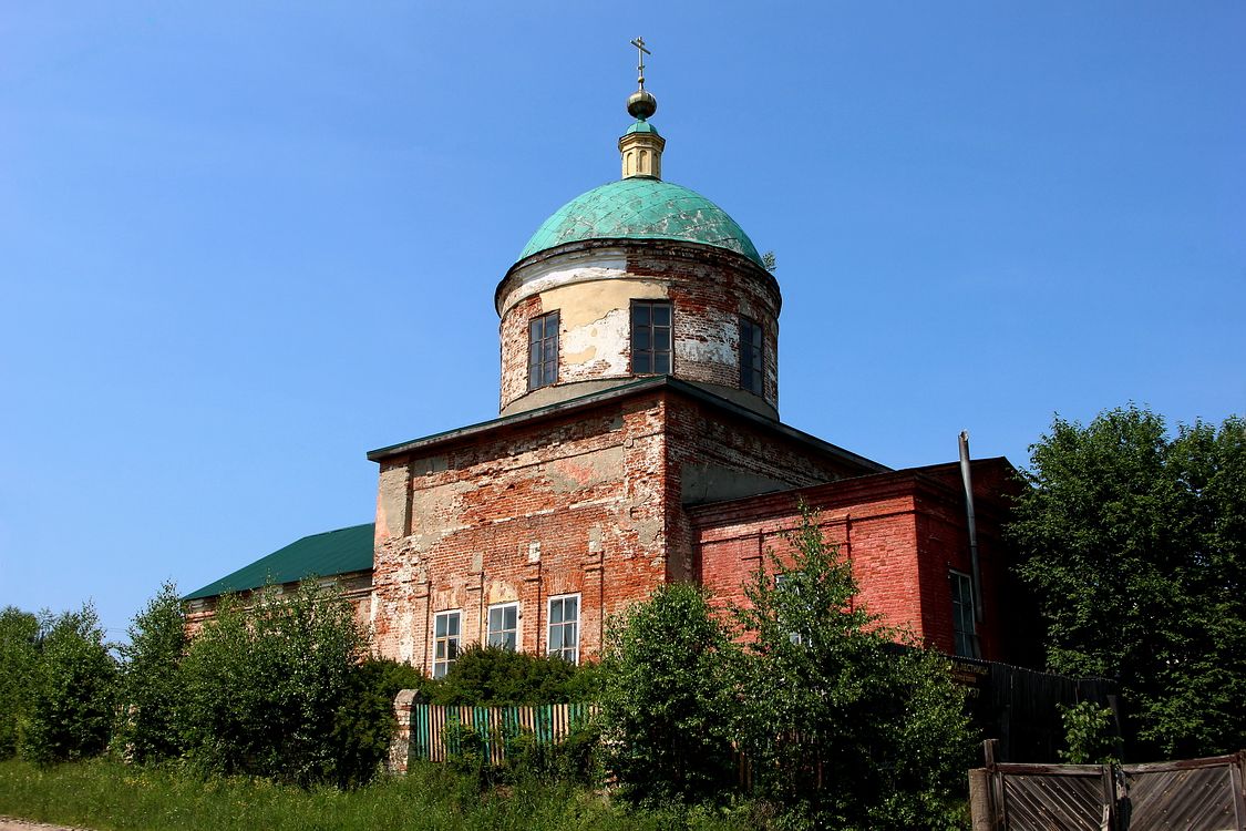 Богородское. Церковь Казанской иконы Божией Матери (новая). фасады