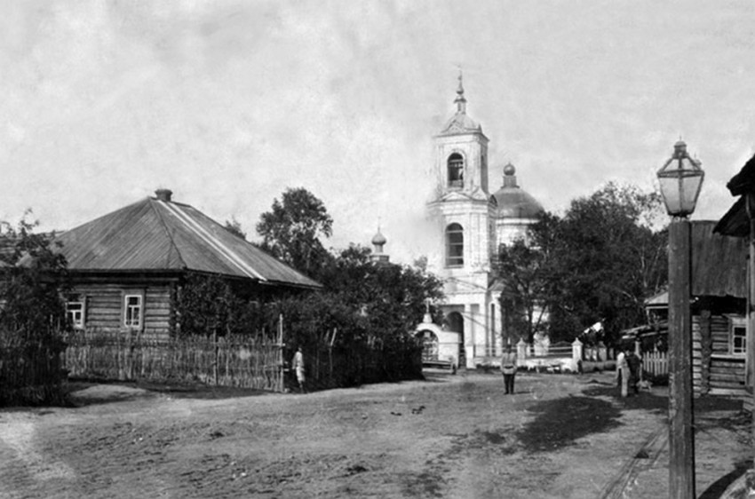 Макарий. Церковь Макария Унженского и Желтоводского. архивная фотография, Фото нач. XX в. Варнавинский историко-художественный  музей. с сайта http://www.old-churches.ru/va_017.htm