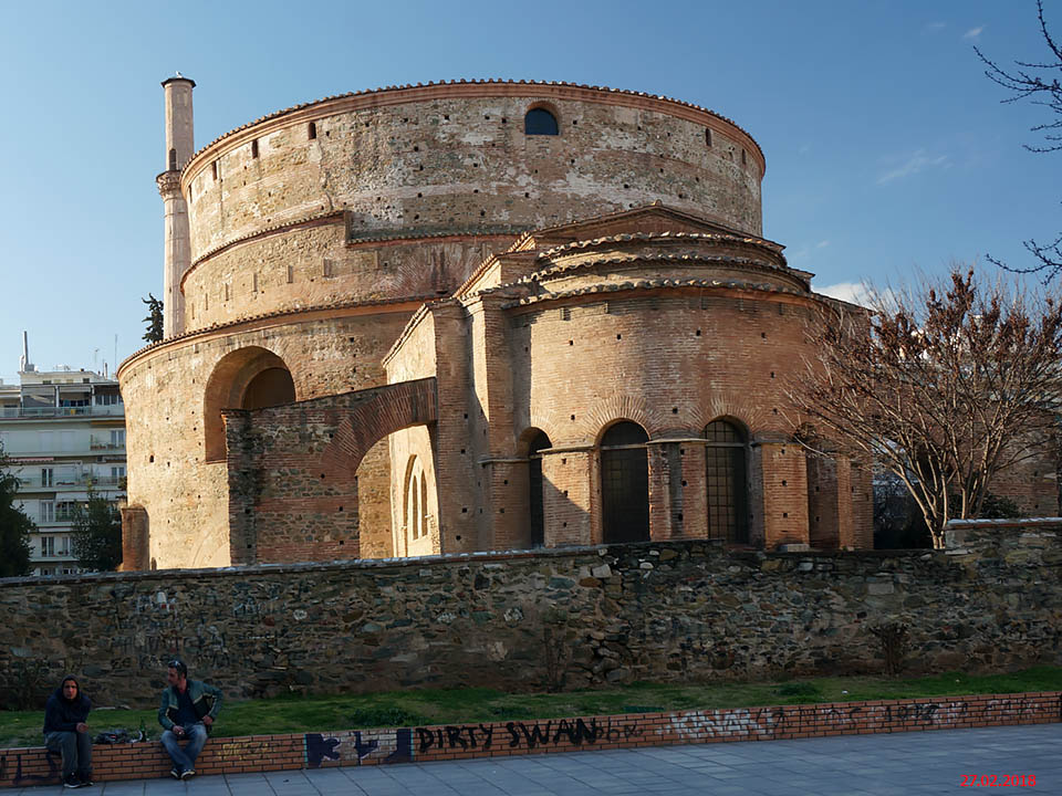 Салоники (Θεσσαλονίκη). Церковь Георгия Победоносца. фасады