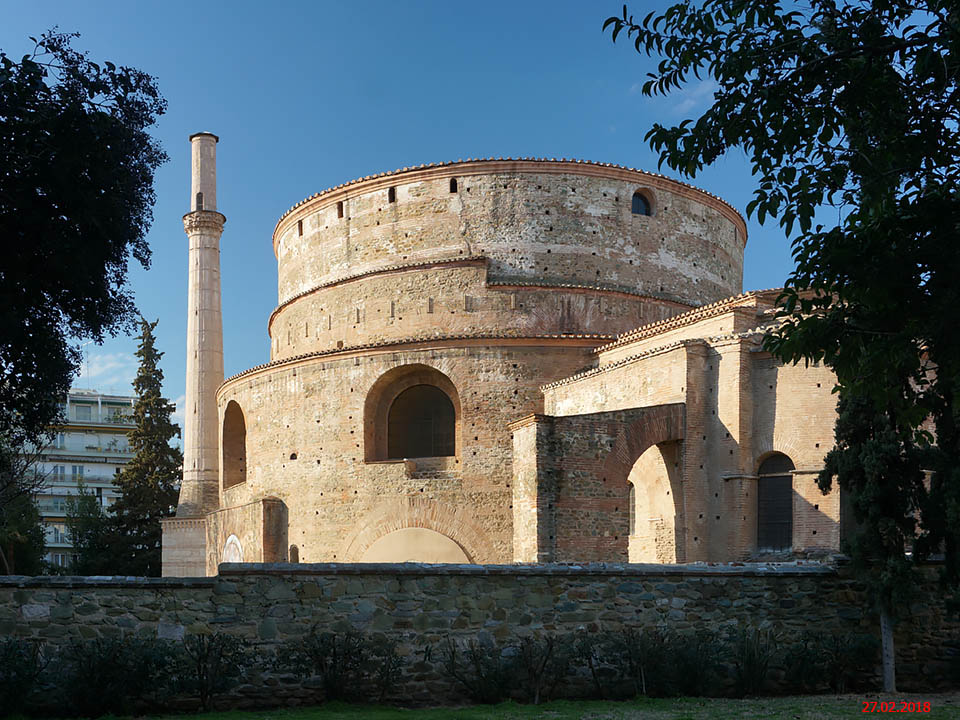 Салоники (Θεσσαλονίκη). Церковь Георгия Победоносца. фасады