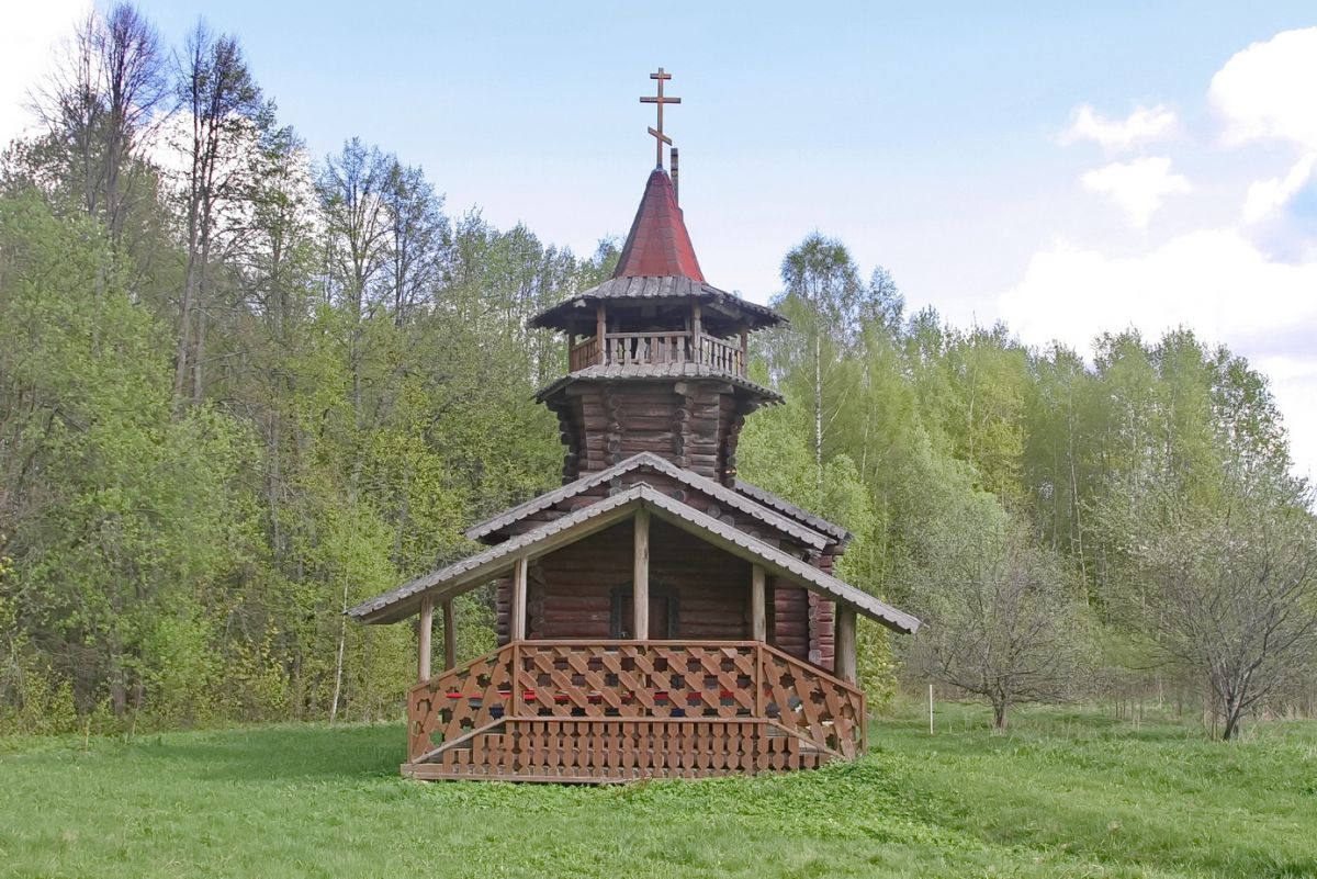 Церковь Сергия Радонежского, Чумазово (Барятинский район, Калужская область). фасады