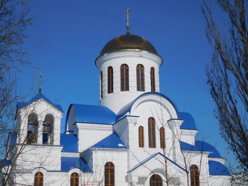 Тольятти. Церковь Покрова Пресвятой Богородицы. архитектурные детали