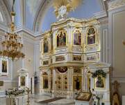 Церковь Смоленской иконы Божией Матери в Большом Пулкове (новая), Иконостас<br>, Санкт-Петербург, Санкт-Петербург, Пушкинский район, г. Санкт-Петербург