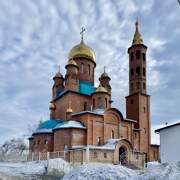 Церковь Иверской иконы Божией Матери, Вид с севера<br>, Ленинск-Кузнецкий, Ленинск-Кузнецкий район и г. Ленинск-Кузнецкий, Кемеровская область