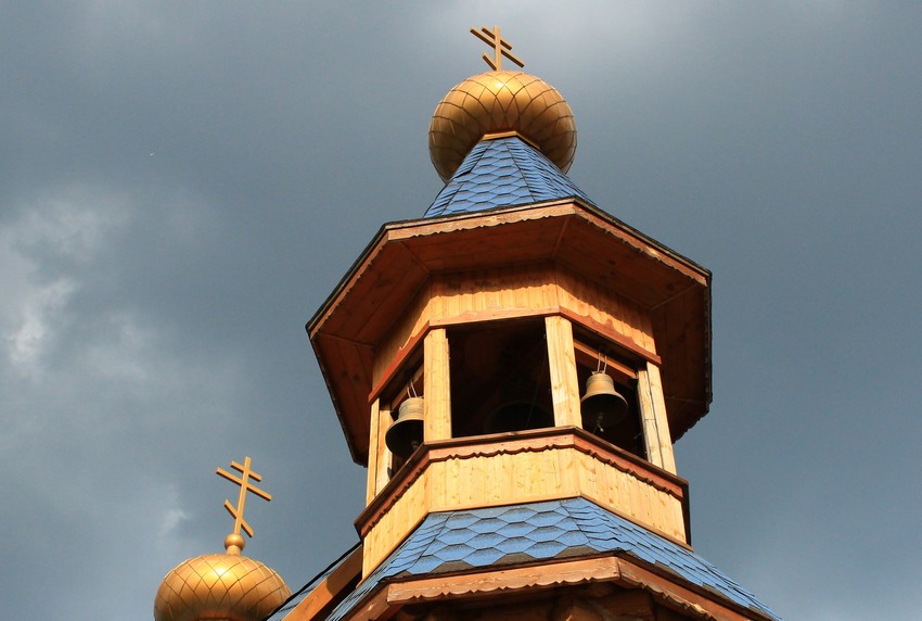 Симеоновский Благовещенский мужской монастырь. Церковь Сергия Радонежского, Кашпирский монастырь, урочище (Сызранский район, Самарская область). архитектурные детали
