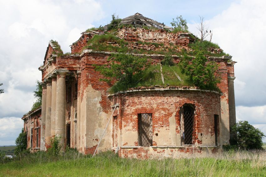 Церковь Бориса и Глеба, Любодицы (Бежецкий район, Тверская область). фасады