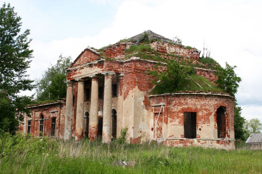 Церковь Бориса и Глеба, Любодицы (Бежецкий район, Тверская область). фасады