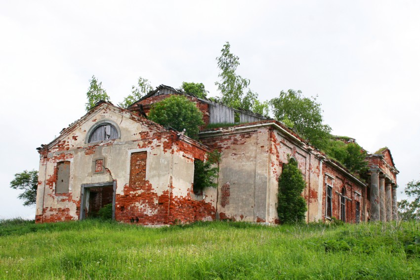 Церковь Бориса и Глеба, Любодицы (Бежецкий район, Тверская область). фасады