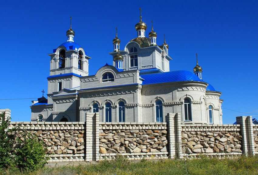 Церковь Николая Чудотворца в Новом городе, Ульяновск (Ульяновск, город, Ульяновская область). общий вид в ландшафте