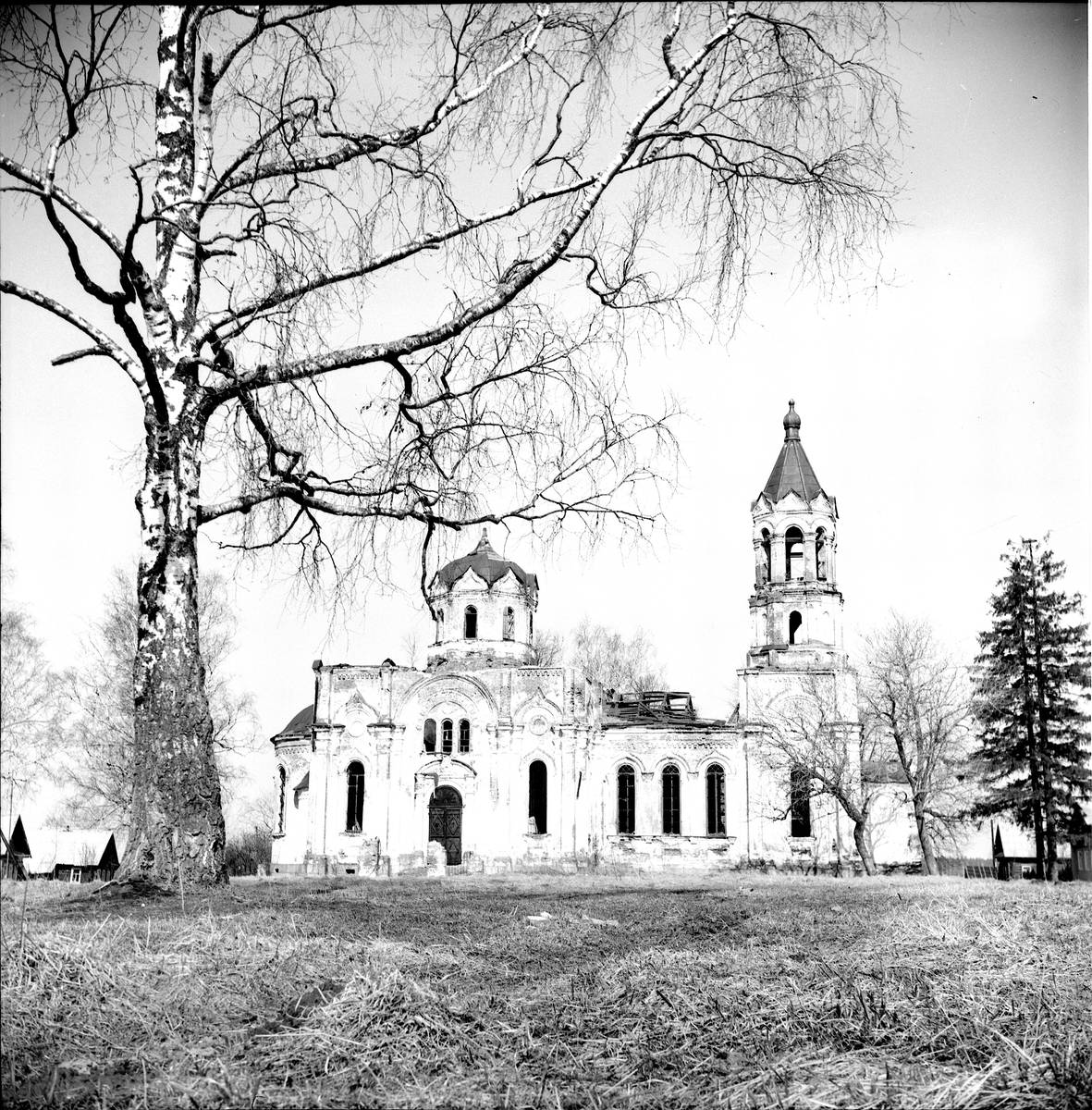 документальные фотографии. Церковь Михаила Архангела, Локотцы (Лихославльский район, Тверская область)