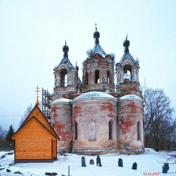 Церковь Преображения Господня, Михайлова Гора (Лихославльский район, Тверская область). фасады