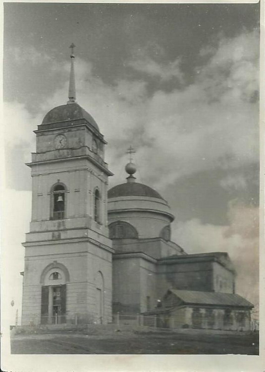 Церковь Вознесения Господня, Кинель-Черкассы (Кинель-Черкасский район, Самарская область). архивная фотография, Старое фото из фондов Историко-краеведческого музея Кинель-Черкасского района