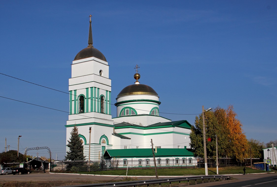 Кинель-Черкассы. Церковь Вознесения Господня. фасады