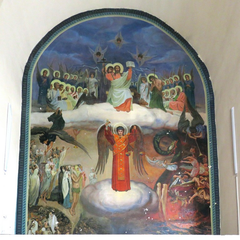 Церковь Вознесения Господня, Кинель-Черкассы (Кинель-Черкасский район, Самарская область). интерьер и убранство, Роспись в интерьере