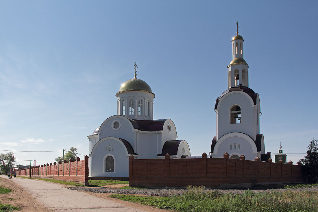 Церковь Георгия Победоносца (новая), Георгиевка (Кинельский район, Самарская область). фасады