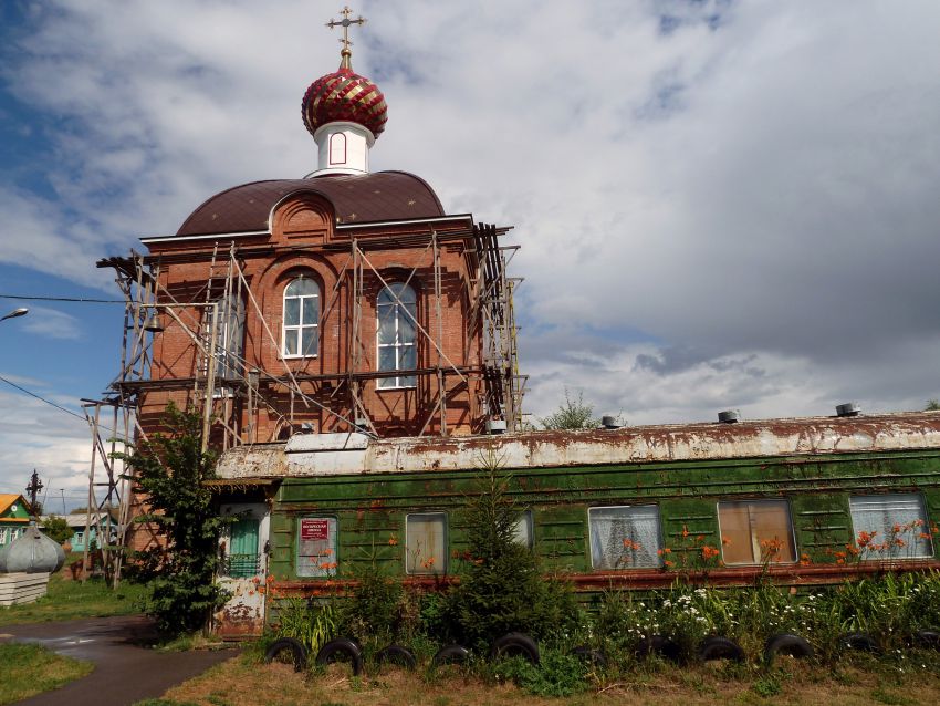 Церковь Бориса и Глеба, Кинель-Черкассы (Кинель-Черкасский район, Самарская область). дополнительная информация, В вагоне размещается Воскресная школа.