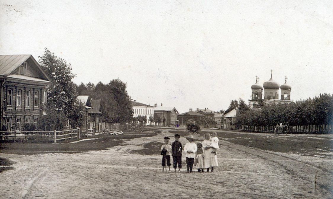 Собор Воскресения Христова, Ветлуга (Ветлужский район, Нижегородская область). архивная фотография, Фото начала ХХ в.