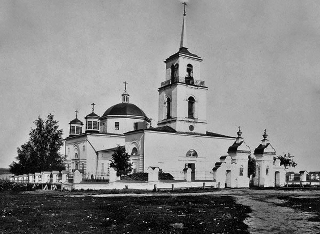 Волынцы. Церковь Сошествия Святого Духа. архивная фотография, Фото нач. XX в. Департамент государственного имущества и культурного наследия Костромской области