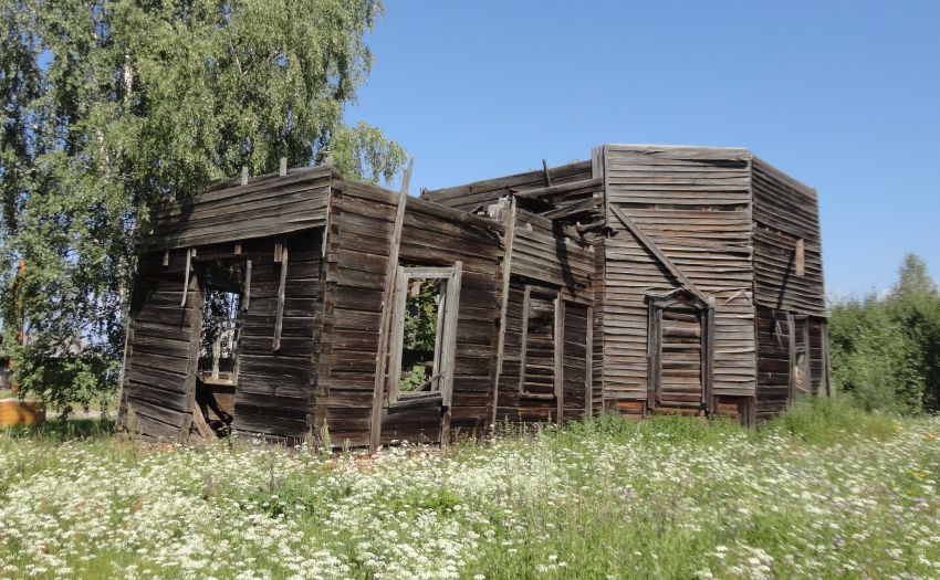 Скулябиха. Церковь Александра Невского. фасады