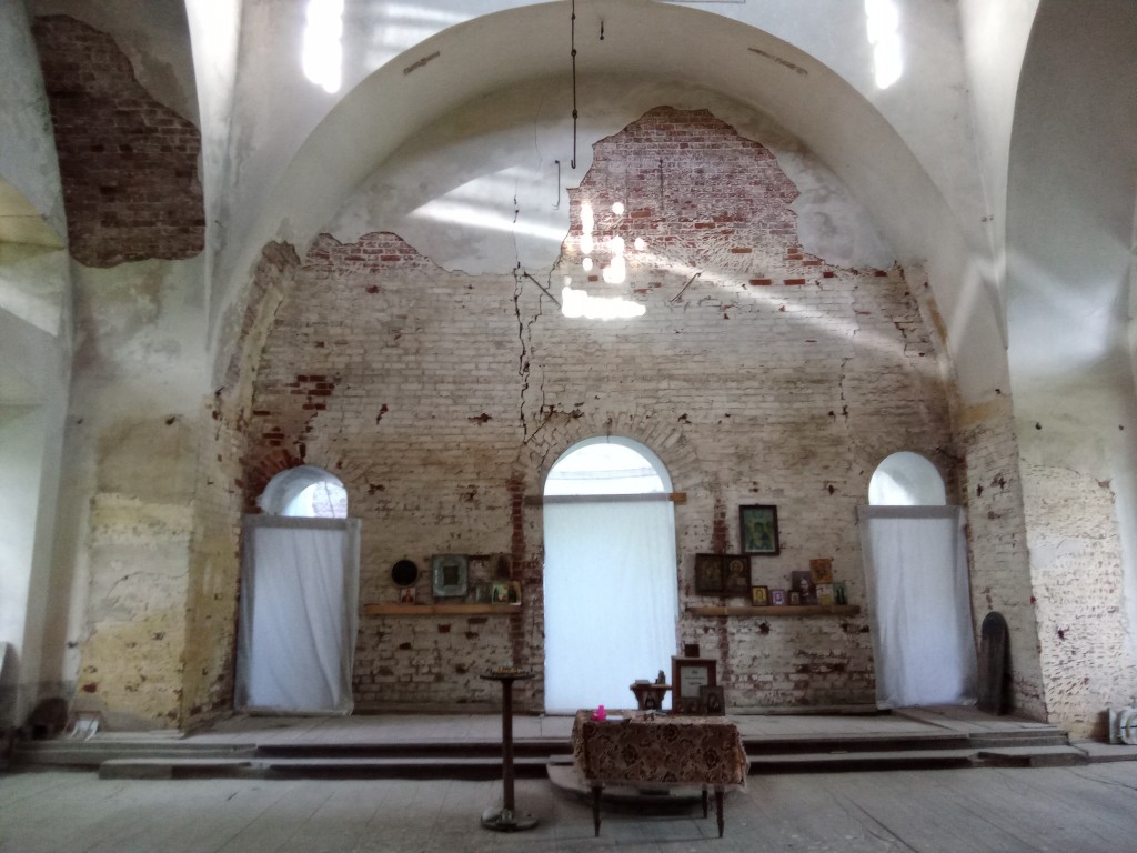 Церковь Макария Унженского и Желтоводского, Макарьевское (Ветлужский район, Нижегородская область). интерьер и убранство, Вид на алтарь
