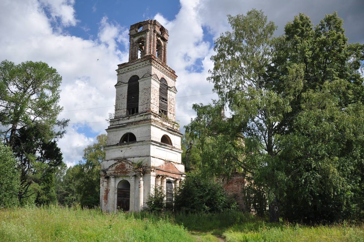 фасады. Церковь Макария Унженского и Желтоводского, Макарьевское (Ветлужский район, Нижегородская область)