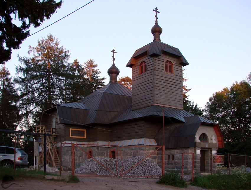 Церковь Троицы Живоначальной, Огоньки (Выборгский район, Ленинградская область). фасады