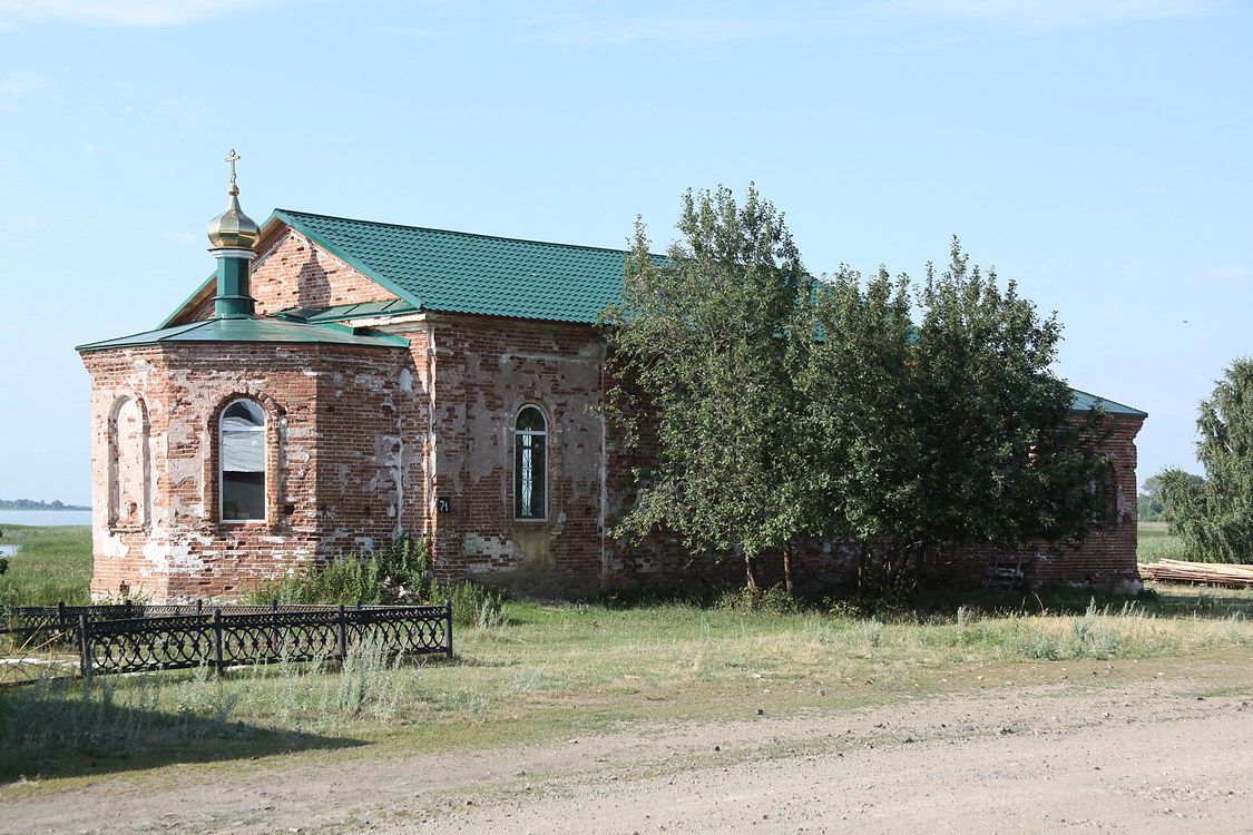 Церковь Сергия Радонежского, Урукуль (Кунашакский район, Челябинская область). фасады, Вид с северо-востока