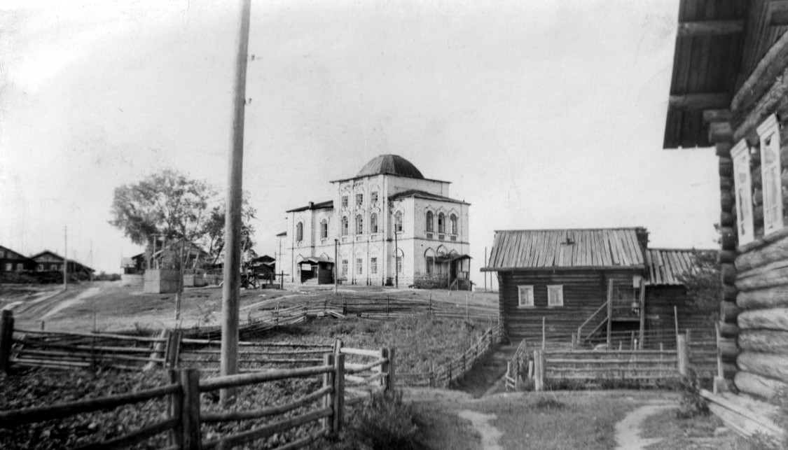 Церковь Рождества Христова, Глотово (Удорский район, Республика Коми). архивная фотография, Фото советского периода из фондов Национального музея Удорского района
