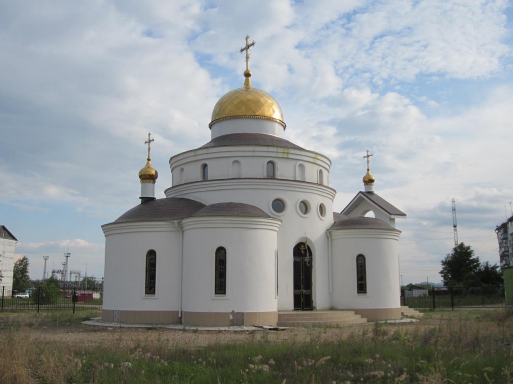 Биробиджан. Церковь Казанской иконы Божией Матери (строящаяся). фасады