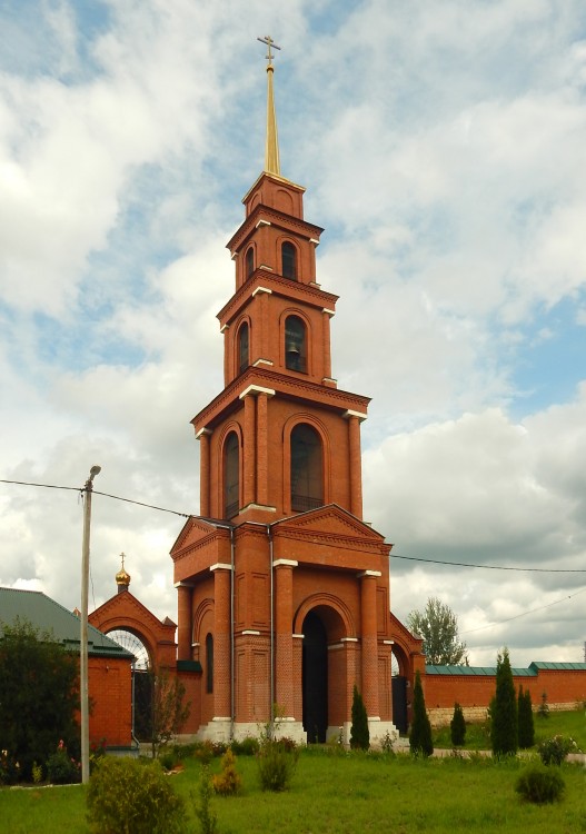 Богородицко-Тихоновский монастырь. Колокольня, Тюнино (Задонский район, Липецкая область). фасады